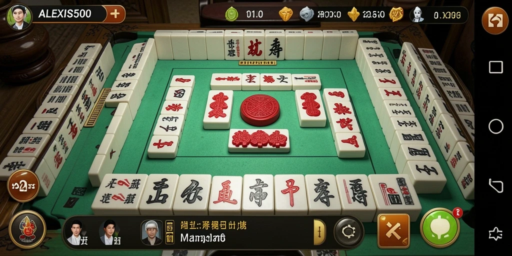 Gameplay Mahjong yang menawan dan mengasyikkan.