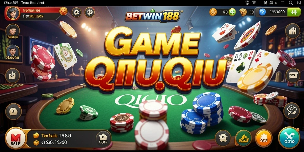 Screenshot BETWIN188 menampilkan pengalaman QiuQiu yang mendebarkan.
