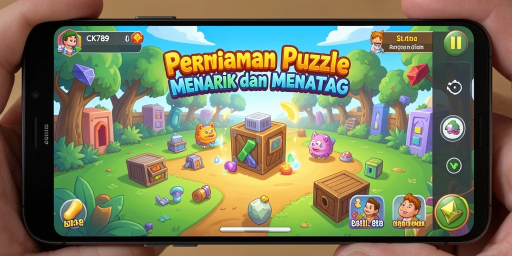 Screenshot CK789 menampilkan gameplay Puzzle yang seru dan interaktif.