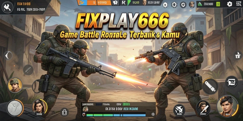 Tampilan gameplay FIXPLAY666 yang mendebarkan dan penuh aksi.