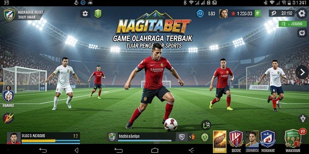 Tampilan gameplay menarik dari NAGITABET yang seru.