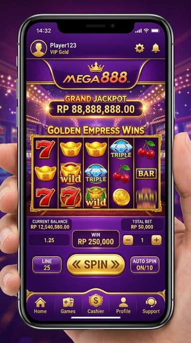 Halaman kategori aplikasi di mega888 yang mudah dinavigasi.